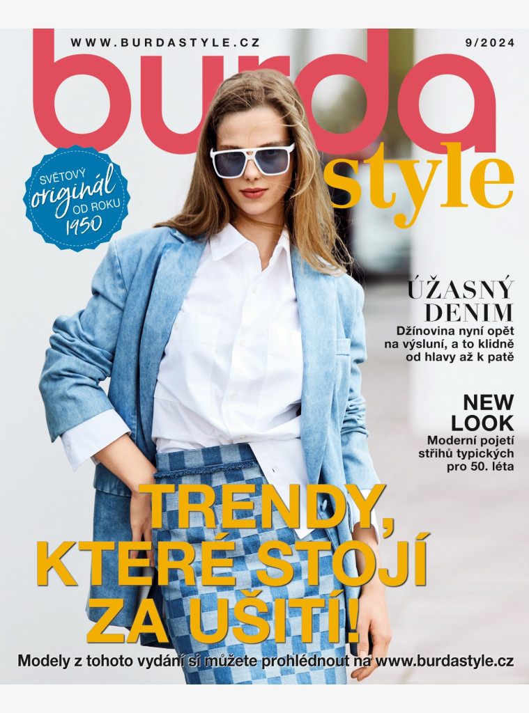 AKTUÁLNÍ VYDÁNÍ BURDA STYLE 09/2024