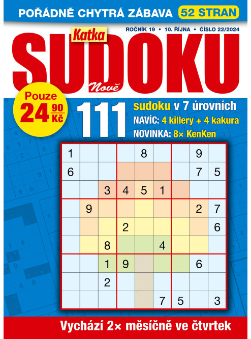 Roční předplatné Katka Sudoku se slevou