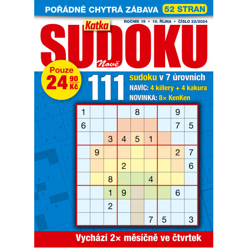 Roční předplatné Katka Sudoku se slevou