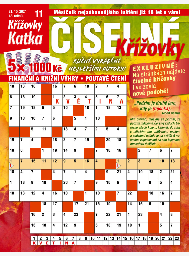 Katka Číselné křížovky