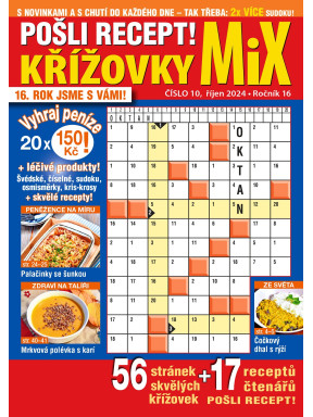 Pošli recept Mix křížovky