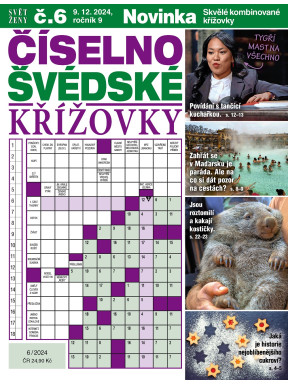 Svět ženy Číselno-švédké křížovky