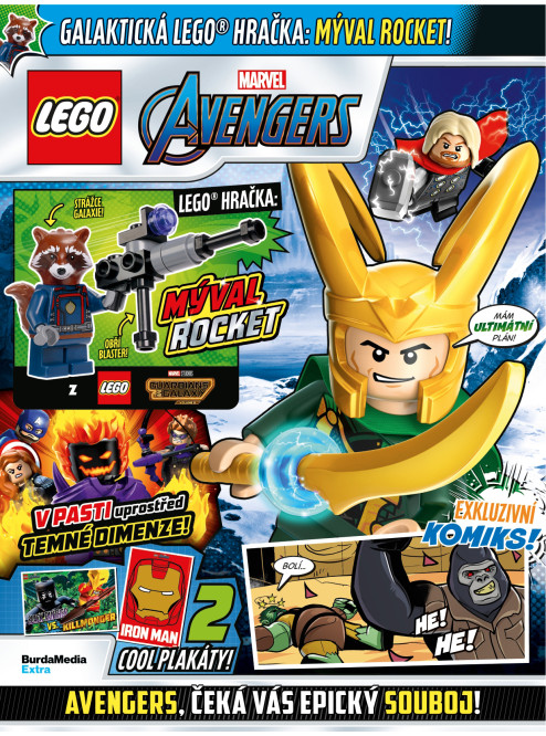 LEGO® MARVEL AVENGERS - ROČNÍ PŘEDPLATNÉ SE SLEVOU