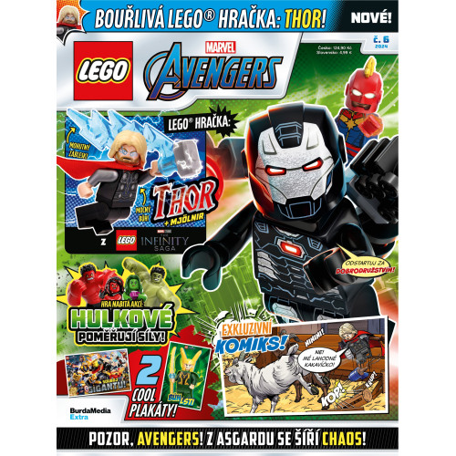 LEGO® MARVEL AVENGERS ROČNÍ PŘEDPLATNÉ SE SLEVOU