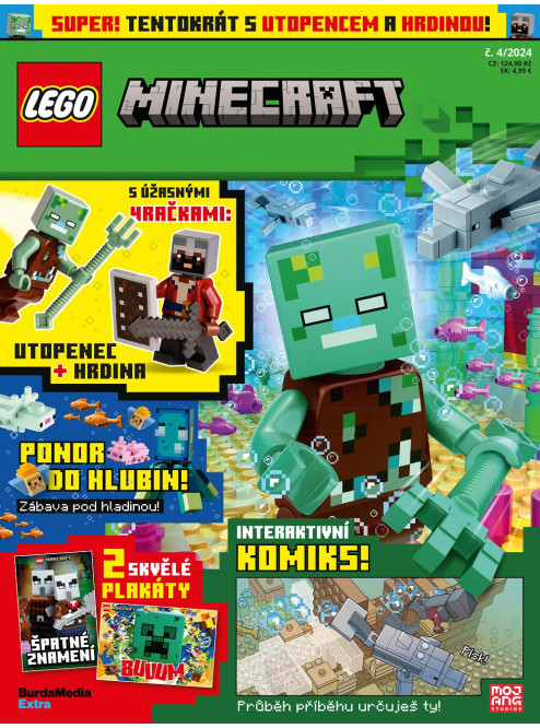 AKTUÁLNÍ VYDÁNÍ LEGO® Minecraft™ 04/2024
