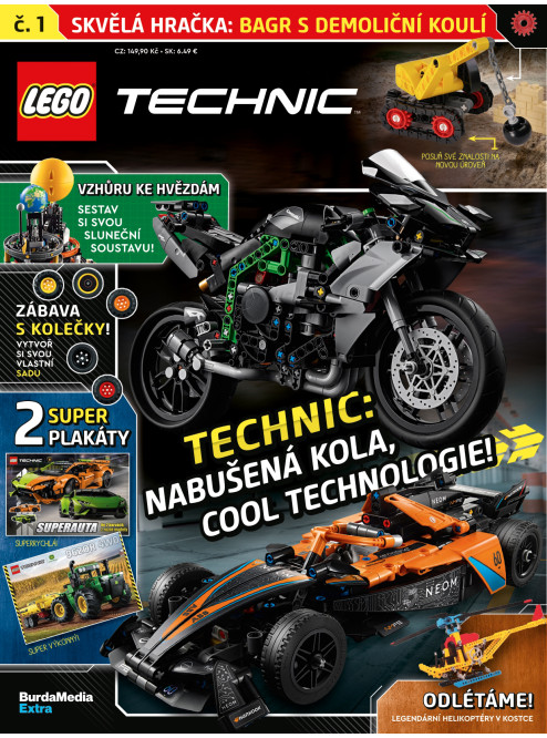 AKTUÁLNÍ VYDÁNÍ LEGO® Technic™ 01/2024